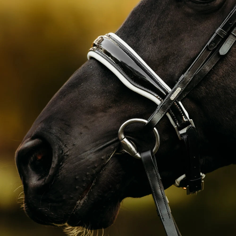 Adeline' Leather Bridle (Cavesson)