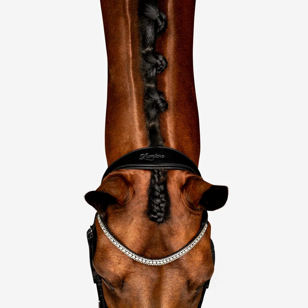 Amie' Flat Leather Bridle