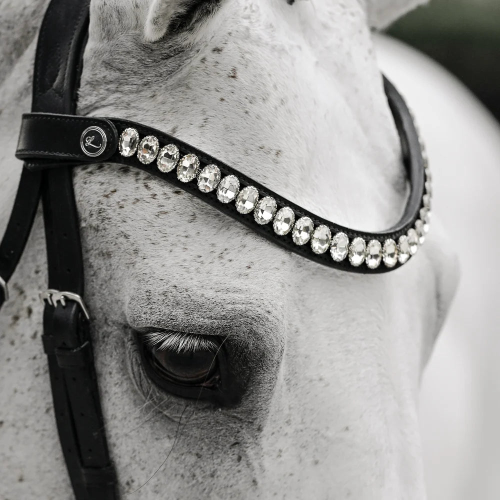 Diva' leather bridle (double)