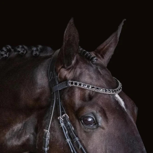 Audrey' luxury leather bridle - (double)