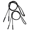 Double Bridle Reins Set - (Rolled)