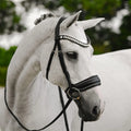 Diva' leather bridle (cavesson)