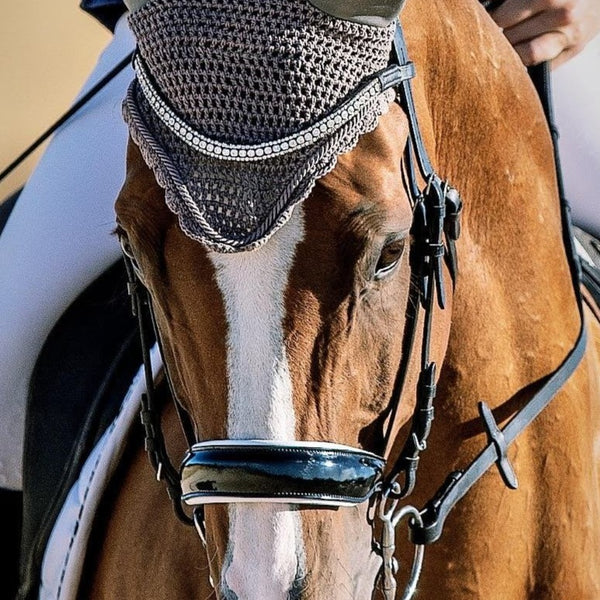 Adeline' Leather Bridle (Cavesson)