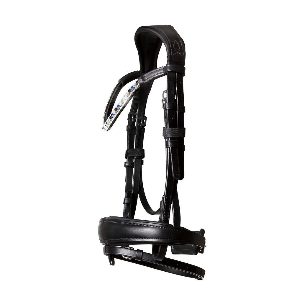 Anastasia' leather bridle (convertible)